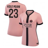 Paris Saint-Germain Randal Kolo Muani #23 Tredjedrakt Dame 2024-25 Kortermet